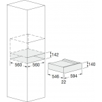 Fulgor FVSD 150 TC X 15cm 抽屜式真空密封抽屜